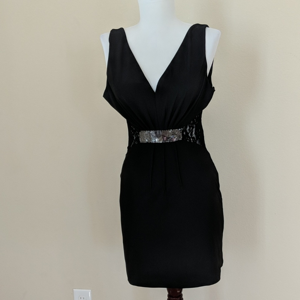 "Black Koi" Little Black Dress